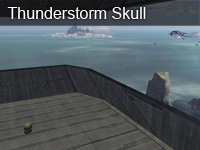 Thunderstorm Skull
